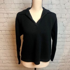 J. Crew Lambswool Blend Pullover V Neck Sweater